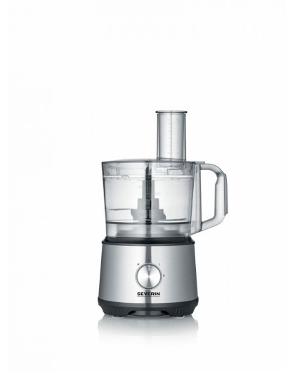 Severin KM 3892 food processor 1200 W 1.5 L Black, Stainless steel, Transparent