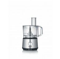 Severin KM 3892 food processor 1200 W 1.5 L Black, Stainless steel, Transparent
