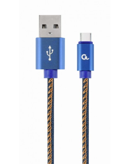 Cablexpert CC-USB2J-AMCM-1M-BL USB cable USB 2.0 USB A USB C Blue