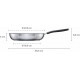 FS. 26cm FRYING PAN WITH FUNCTIONAL FORM CERAMIC COATING