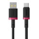Baseus Dura USB Type A to Type C 60 W fast charging cable 2 m Black, Red