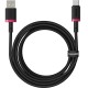 Baseus Dura USB Type A to Type C 60 W fast charging cable 2 m Black, Red