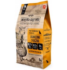 WIEJSKA ZAGRODA Adult Small Lamb with Duck - dry dog food - 9kg