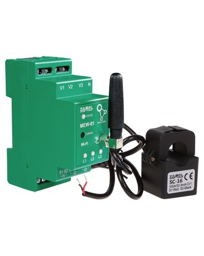 Electric energy monitor MEW-01/ANT-1F ZAMEL