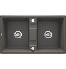 2-bowl granite sink