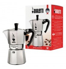 Bialetti Moka Express Moka pot 0.55 L Black, Silver