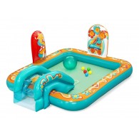 Bestway Retro Groove Kids Inflatable Play Center and Pool 1.93 m x 1.52 m x 74 cm