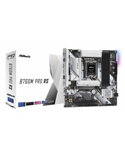 Asrock B760M Pro RS Intel B760 LGA 1700 micro ATX
