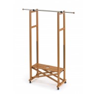 ARREDAMENTI ELIOS Clothes rack - 37 x 78 cm, Brown
