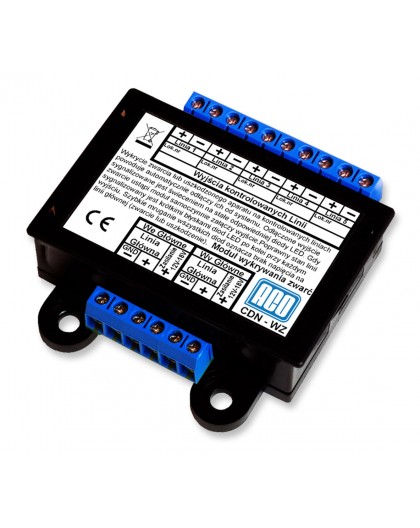 ACO CDN-WZ The module is used to detect a short circuit of the line or damage to the home station in the premises.