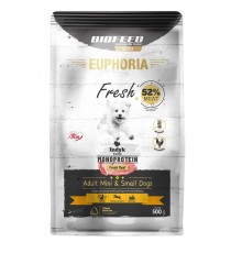 BIOFEED Euphoria Fresh Adult Turkey Monoprotein XS/S - dry dog food - 500g