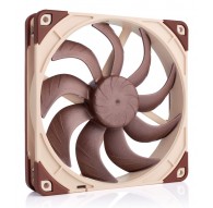 Noctua NF-A14X25 G2 LS-PWM computer cooling system Computer case Air cooler 14 cm Beige, Brown 1 pc(s)