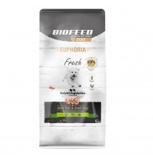 BIOFEED Euphoria Fresh Adult Mini & Small Turkey with lamb - dry dog food - 8kg