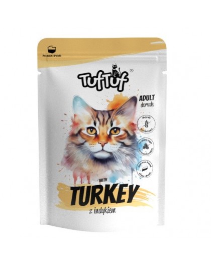TUF TUF with turkey - wet cat food - 300g
