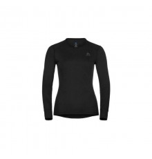 Odlo BL TOP crew neck l/s ACTIVE WARM ECO women's T-shirt, size S, black