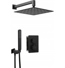 Concealed shower set with thermostatic BOX