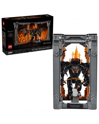 LEGO ICONS 10367 The Lord of the Rings: Balrog Book Nook