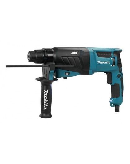 MAKITA SDS-PLUS ROTARY HAMMER DRILL WITH FORGING OPTION 800W 2.4J AVT HR2631F