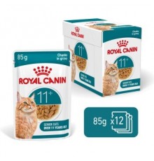 ROYAL CANIN Ageing 11+ Chunks in gravy - wet cat food - 12x85g
