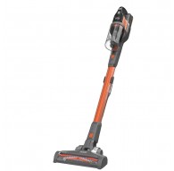 Black & Decker BHFEV182C-QW stick vacuum/electric broom 2-in-1 stick vacuum Battery Dry Bagless Orange, Titanium 2 Ah