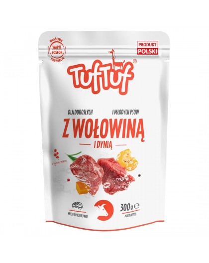 BULT Minced beef with pumpkin - wet dog food - 300g