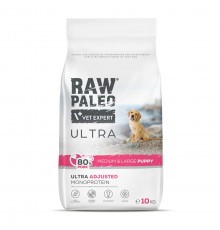 RAW PALEO Ultra Pork Medium & Large Puppy - dry dog food - 10kg