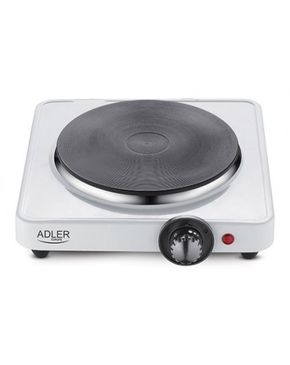 Adler AD 6503 hob White Countertop Sealed plate 1 zone(s)