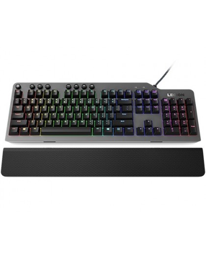 Lenovo Legion K500 keyboard Gaming USB QWERTY US English Black, Grey