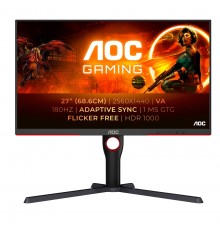 AOC G3 Q27G3XMN/BK computer monitor 68.6 cm (27") 2560 x 1440 pixels 2K Ultra HD LED Black