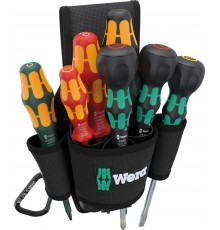 Holster for mounting on belt, SET 3 9622+ SCREW