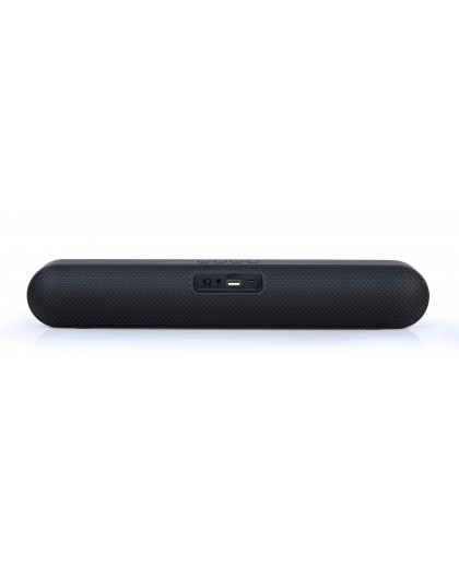 Gembird SPKBT-BAR400L soundbar speaker Black 2.0 channels 10 W