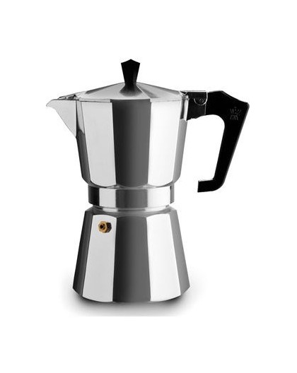 PEZZETTI Italexpress Moka pot 0.7 L Aluminium, Black