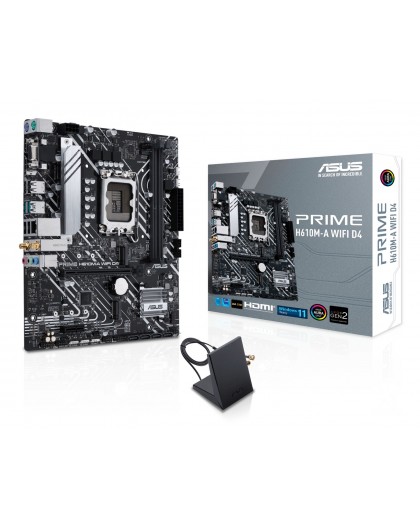 ASUS PRIME H610M-A WIFI D4 Intel H610 LGA 1700 micro ATX