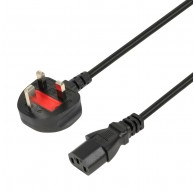 iBOX VDE SCHUKO power cable 1.8m UK plug