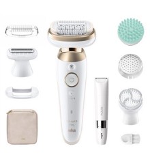 Braun Silk-épil 9 Flex SkinSpa 9-481 3D Gold, White