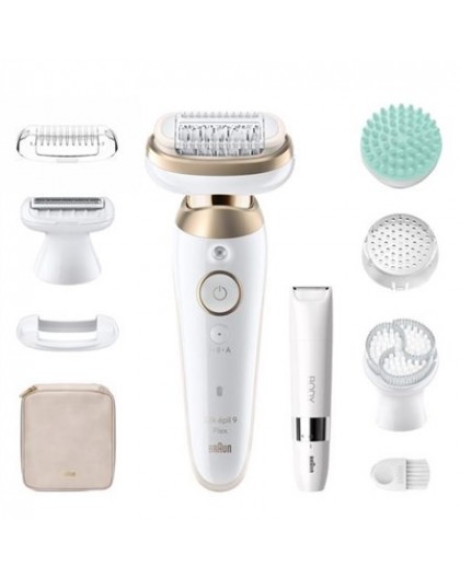 Braun Silk-épil 9 Flex SkinSpa 9-481 3D Gold, White