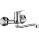 Wall-mounted kitchen faucet