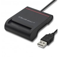 Qoltec Smart chip ID card scanner