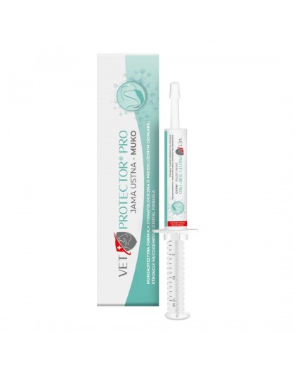 JM SANTE Vet Protector Pro Muko - protective dental gel for dogs and cats – 15 ml