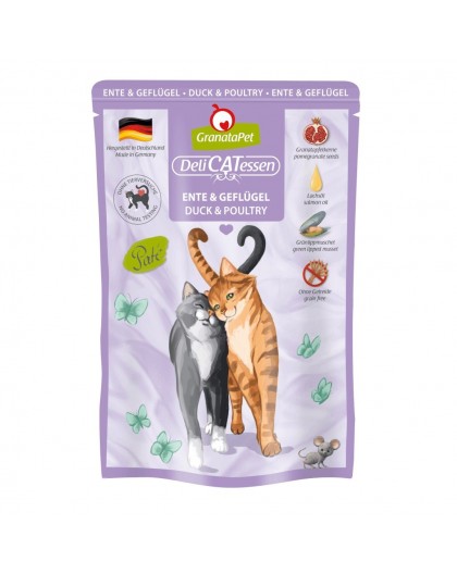 GRANATAPET DeliCATessen Duck and poultry - wet cat food - 85g