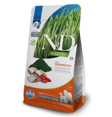 FARMINA N&D Spirulina Herring Adult Med/Maxi - dry dog food - 7 kg