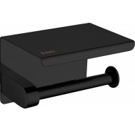 Wall toilet paper holder - with shelf