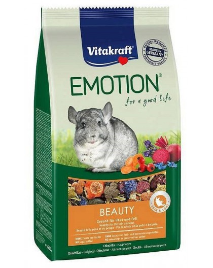 VITAKRAFT EMOTION BEAUTY - dry food for chinchillas - 600 g