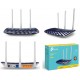 TP-Link Archer C20 AC750 V4.0 wireless router Fast Ethernet Dual-band (2.4 GHz / 5 GHz) Navy