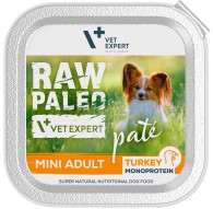 RAW PALEO Pate Mini Adult Beef - wet dog food - 150 g