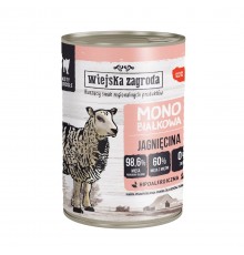 WIEJSKA ZAGRODA Monoprotein Lamb - wet cat food - 400g