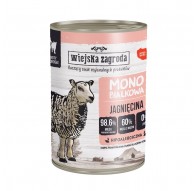 WIEJSKA ZAGRODA Monoprotein Lamb - wet cat food - 400g