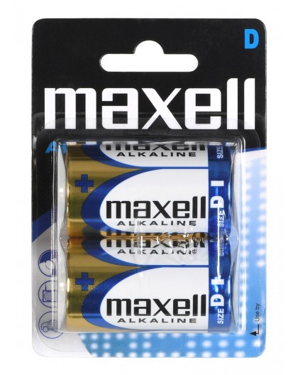 MAXELL battery alkaline LR20 2 pcs.