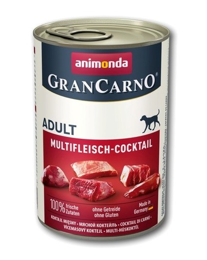 ANIMONDA GranCarno Adult Meat cocktail - wet dog food - 400g