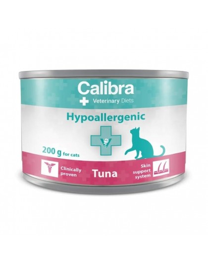 CALIBRA VD Cat Hypoallergenic Tuna - wet cat food - 200g